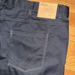 McDonalds Timeless Elements Black Pants Jeans 44 x 32 Crew Employee Work Uniform